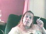 Jodi after a hard day at work