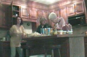 Getting things ready for the party