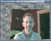mIkIE on the WebCam
