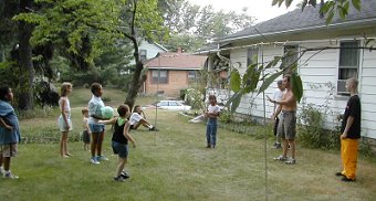 A Friendly Game - Adults vs. the kids!