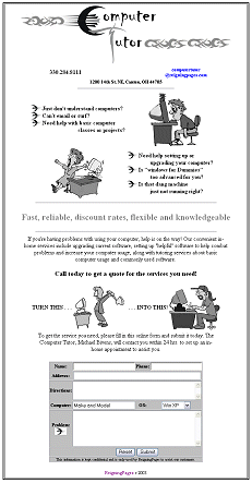 Click to go to the Computer Tutor website