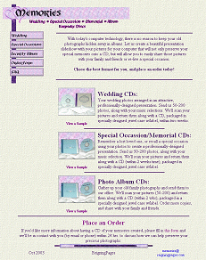 Click to go to the Memories website