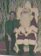 Randy and Santa Randy and Santa